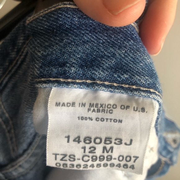 Rider denim vintage high waist shorts - Picture 3 of 3